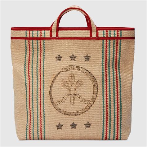 gucci jute tote|Gucci tote bags lowest price.